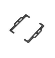 X12'22 GRAPHITE ADJUSTABLE BATTERY HOLDER 1.6MM (2) - XRAY - 376150
