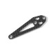 X1'18 GRAPHITE SERVO HOLDER 2.5MM - 376231 - XRAY