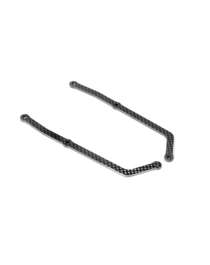 X12'21 SIDE BRACE - GRAPHITE 2.5MM - RIGHT & LEFT - XRAY - 376320