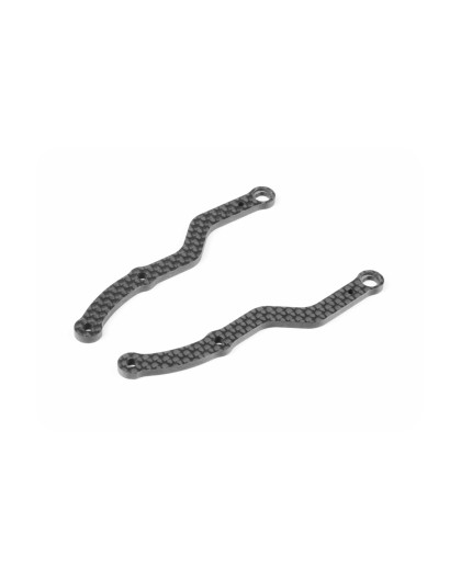 X1'23 Renforts latéraux carbone 2.5mm - D+G - XRAY - 376328