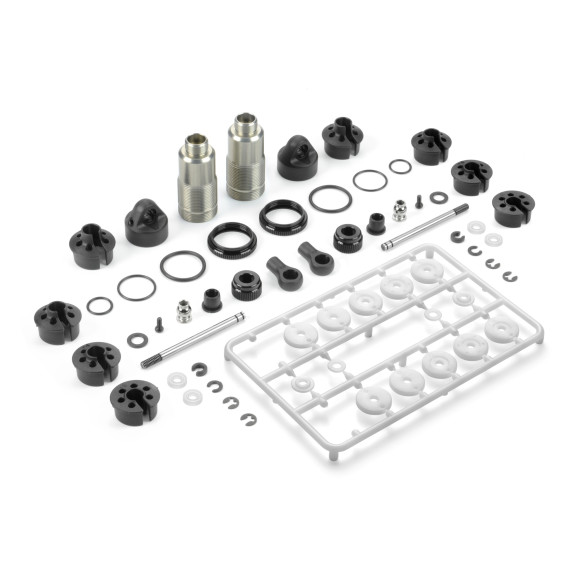 Set amortisseurs 35.5mm bouchons courts -13mm (2) - XRAY - 368202-S