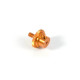 ALU SHOCK SPRING COLLAR - ORANGE - 378070-O - XRAY