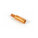 Adaptateur alu orange d'amortisseur - XRAY - 378071-O