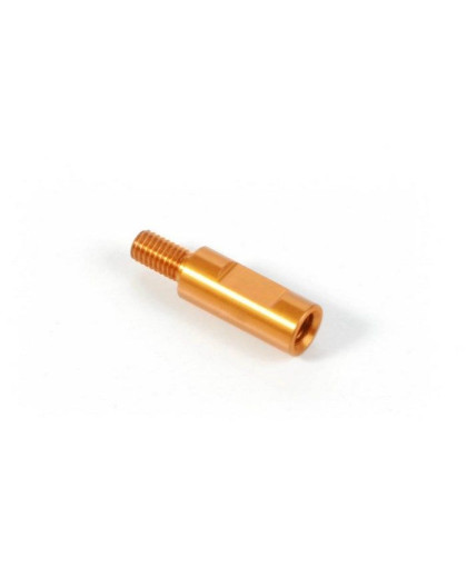 Adaptateur alu orange d'amortisseur - XRAY - 378071-O