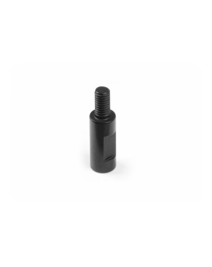 Adaptateur alu orange d'amortisseur - Noir - XRAY - 378071-K