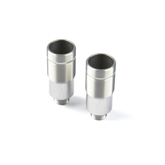 ALU REAR SHOCK BODY - BIG BORE (2) - XRAY - 368222
