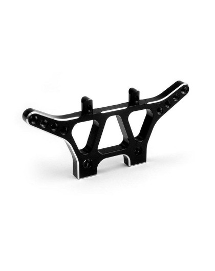 Support d'amort. arrière Alu M18T (4mm) - XRAY - 383095