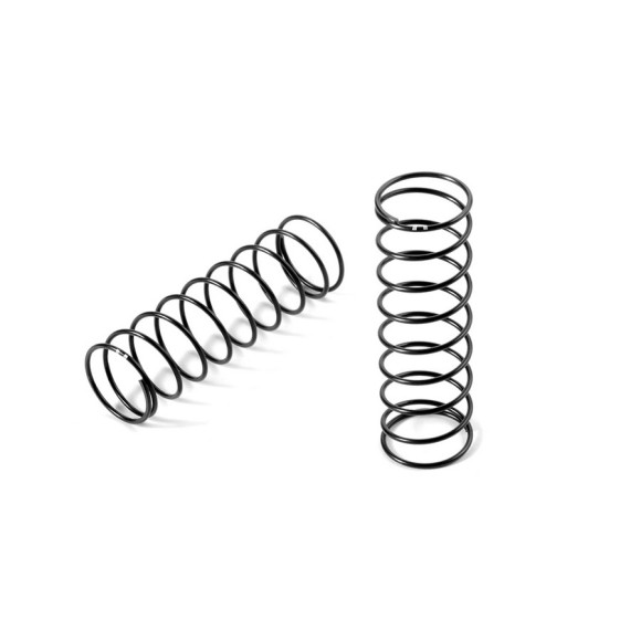 REAR SPRING-SET PROGRESSIVE L 55MM - 2 DOTS (2) - 368275 - XRAY