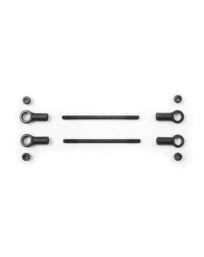 ADJ. TURNBUCKLE SET FOR TOE-IN ADJUSTMENT M18T - 383302 - XRAY