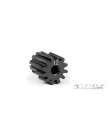 STEEL PINION GEAR 12T / 48 - 385612 - XRAY