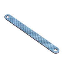 Barrette d'accus carbone Bleue - XRAY - 386111