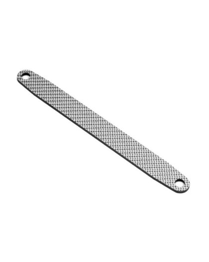 GRAPHITE BATTERY HOLDER - SILVER - 386112 - XRAY