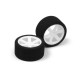 REAR FOAM TIRE MOUNTED (2) - SOFT - 389531 - XRAY