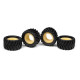Pneus micro MT Chevron + Inserts (4) - XRAY - 389621