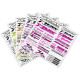 XRAY STICKERS FOR BODY - 5 DIFFERENT COLORS - 397320 - XRAY