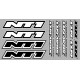 Autocollants XRAY NT1 Blanc - XRAY - 397331