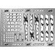 XRAY RX8 STICKER FOR BODY - WHITE - 397360 - XRAY