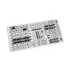 XRAY X12 STICKER FOR BODY - WHITE - V2 - 397370 - XRAY