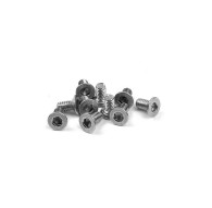 HEX SCREW SFH M2x4 - STAINLESS (10) - 903204 - XRAY