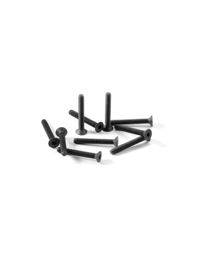 HEX SCREW SFH M3x22 (10) - 903322 - XRAY