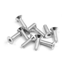HEX SCREW SFH M3x10 - SILVER (10) - 904310 - XRAY