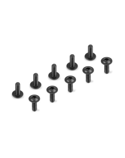 HEX SCREW FLANGED SH M3x8 (10) - XRAY - 911308