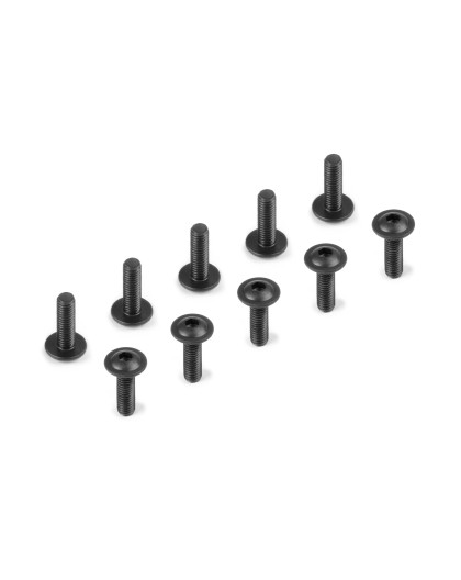 HEX SCREW FLANGED SH M3x10 (10) - XRAY - 911310