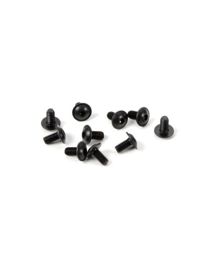 HEX SCREW FLANGED SH M4x8 (10) - 911408 - XRAY