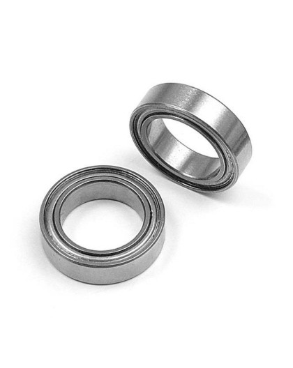 BALL-BEARING 10x15x4 STEEL SEALED - OIL (2) - 931015 - XRAY