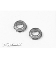 BALL-BEARING 8x14x4 FLANGED - STEEL SEALED - OIL (2) - 950814 - XRAY
