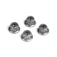 NUT M4 WITH FLANGE (10) - 960140 - XRAY