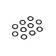 WASHER S 5.3x7.8x0.3 (10) - 964053 - XRAY