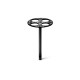VACUUM PUMP POST & SHOCK HOLDER - 1/10 OFF-ROAD - 104061 - HUDY