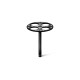 VACUUM PUMP POST & SHOCK HOLDER - ON-ROAD - 104060 - HUDY
