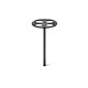 VACUUM PUMP POST & SHOCK HOLDER - 1/8 OFF-ROAD - 104062 - HUDY