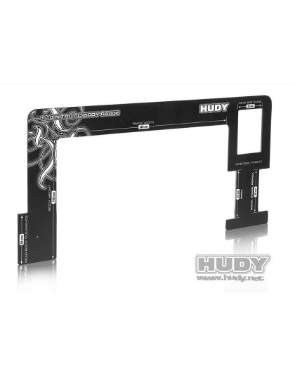 HUDY BODY GAUGE 1/10 NITRO TOURING CARS - 107770 - HUDY