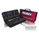 Banc de réglage 1/8 piste + accessoires - HUDY - 108056
