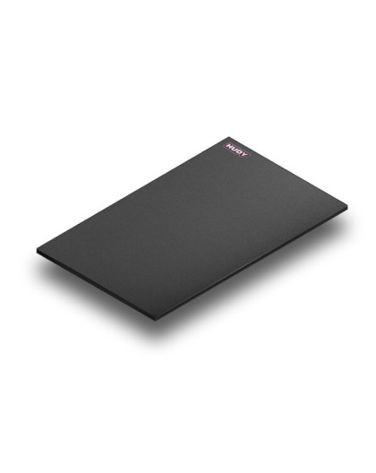 FLAT SET-UP BOARD 1/8 ON-ROAD LIGHTWEIGHT - DARK GREY - HUDY - 108503
