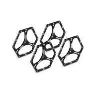 ALU SET-UP WHEEL FOR 1/10 OFF-ROAD (4) - HUDY - 108970