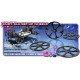ALU SET-UP WHEEL FOR 1/8 OFF-ROAD - V2 (4) - 108870 - HUDY