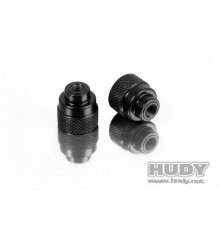 ALU NUT M3 FOR 1/10 & 1/12 PAN CAR SET-UP SYSTEM (2) - 109460 - HUDY
