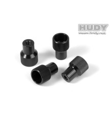 Ecrous roue banc réglage 1/5 Piste (2) - HUDY - 109560
