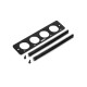Support amortisseurs TT 1/8 pour plateau 109802 - HUDY - 109822