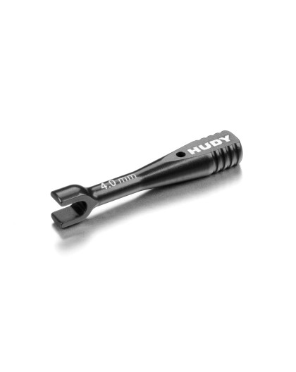 Clé alu pour biellettes pas inverse 4mm - HUDY - 181041