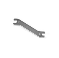 HUDY TURNBUCKLE WRENCH 3 & 4MM - V2 - 181091 - HUDY