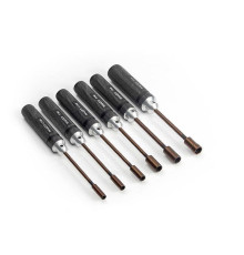 Set de tournevis douille metrique (6) - HUDY - 190170