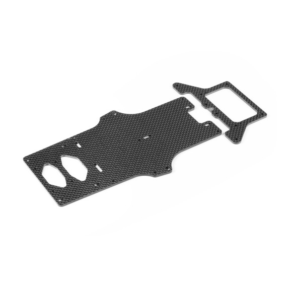 X12'23 GRAPHITE CHASSIS 2.5MM - XRAY - 371121