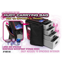 HUDY 1/8 OFF-ROAD & TRUGGY CARRYING BAG + TOOL BAG - HUDY - 199140