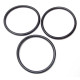 RUBBER TRANSMISSION BELT 35x2.5 (3) - 203035 - HUDY