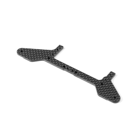 X12 CARBON REAR POD LOWER PLATE - FRONT - XRAY - 371166